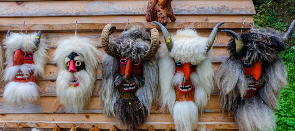 traditional romanian masks