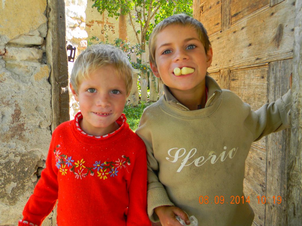 Kids in Transylvania
