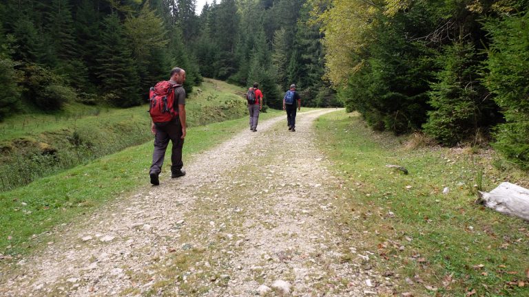 Family hiking in Romania - RomaniaTourStore