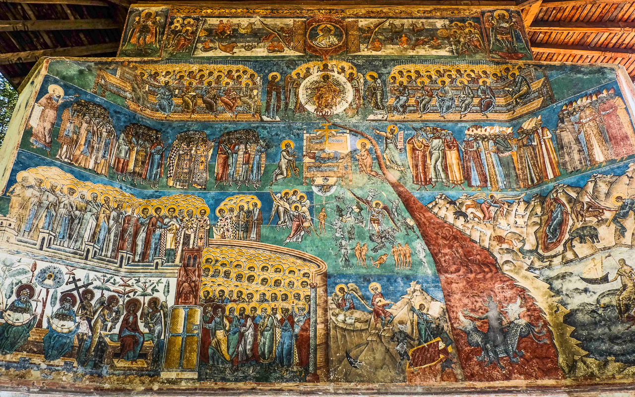 painted churches of Moldavia