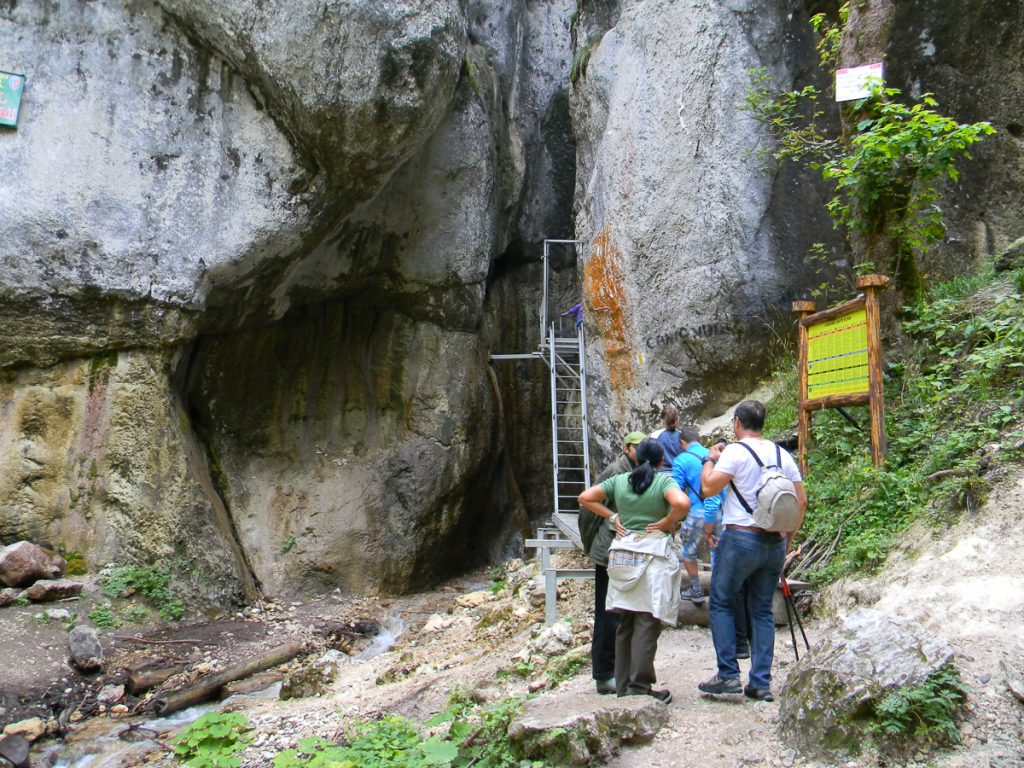 & ledders Canyon solo walk tours carpathian mountains