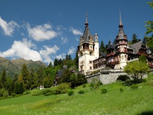 Famous castle in Romania