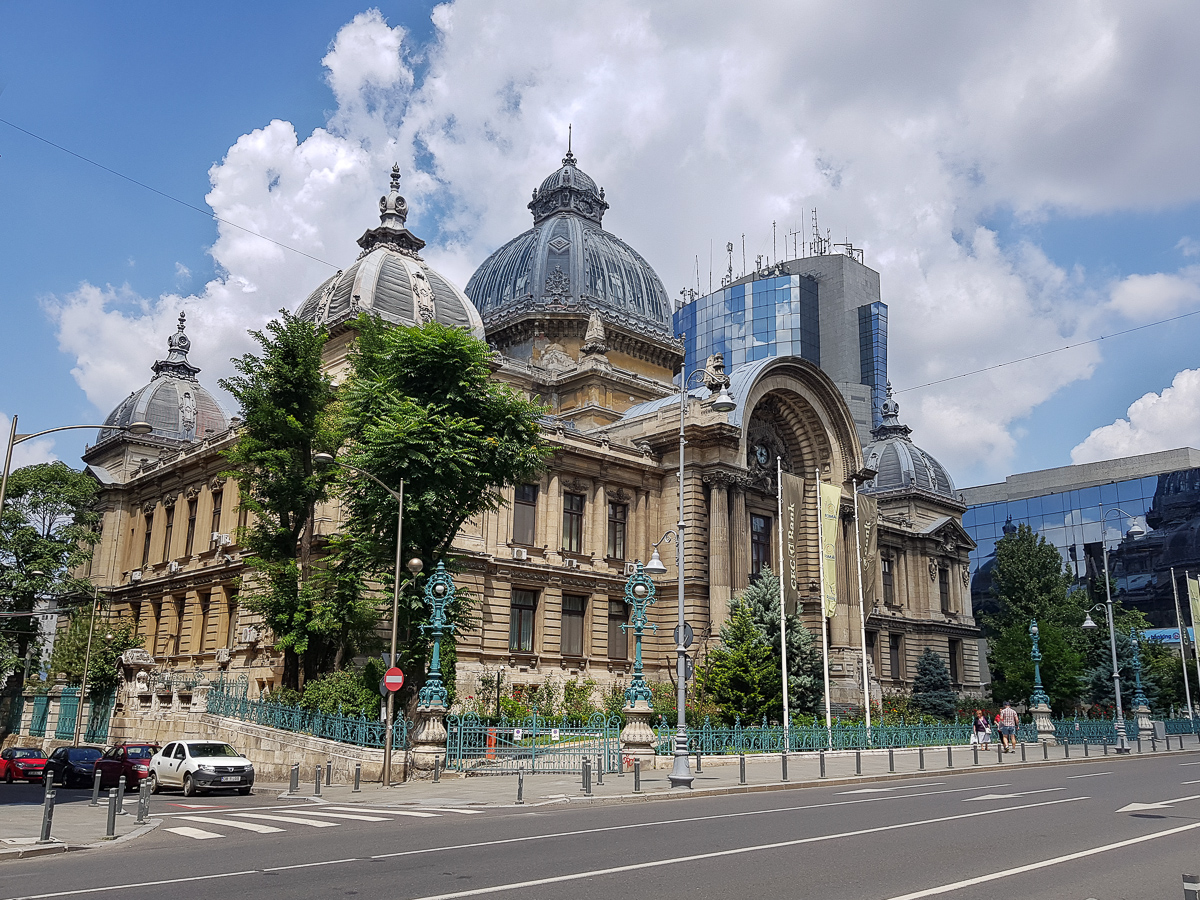 Traveler in timeless Bucharest - discover the capital of Romania