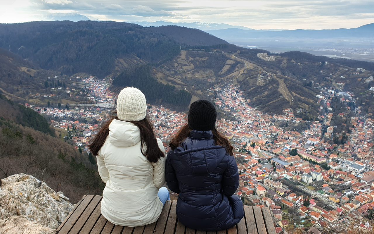 winter trip at peles castle