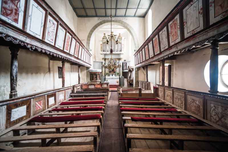 viscri romania fortified church