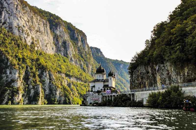 Iron gates of romania portile de fier small cazan